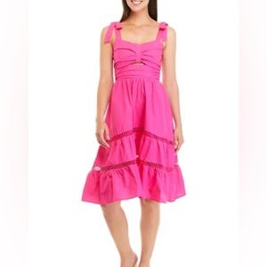 Southern Frock Mimi Midi Cutout Dress size Medium